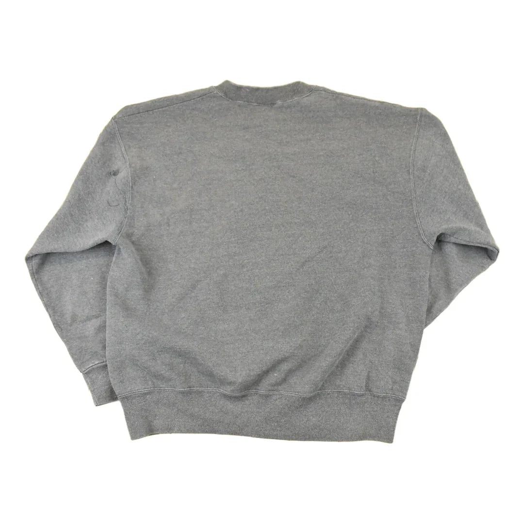 Vintage 1990s Premium Weight Fleece Blank Crewneck Sweatshirt Mens L from propervintagecanada
