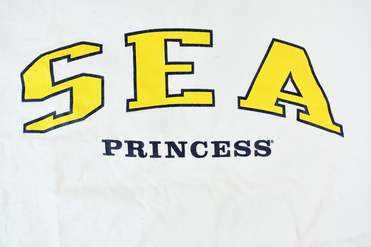 Vintage 1990s Princess Cruises Collection Sea Princess Single Stitch Graphic T-Shirt Men's Large from propervintagecanada
