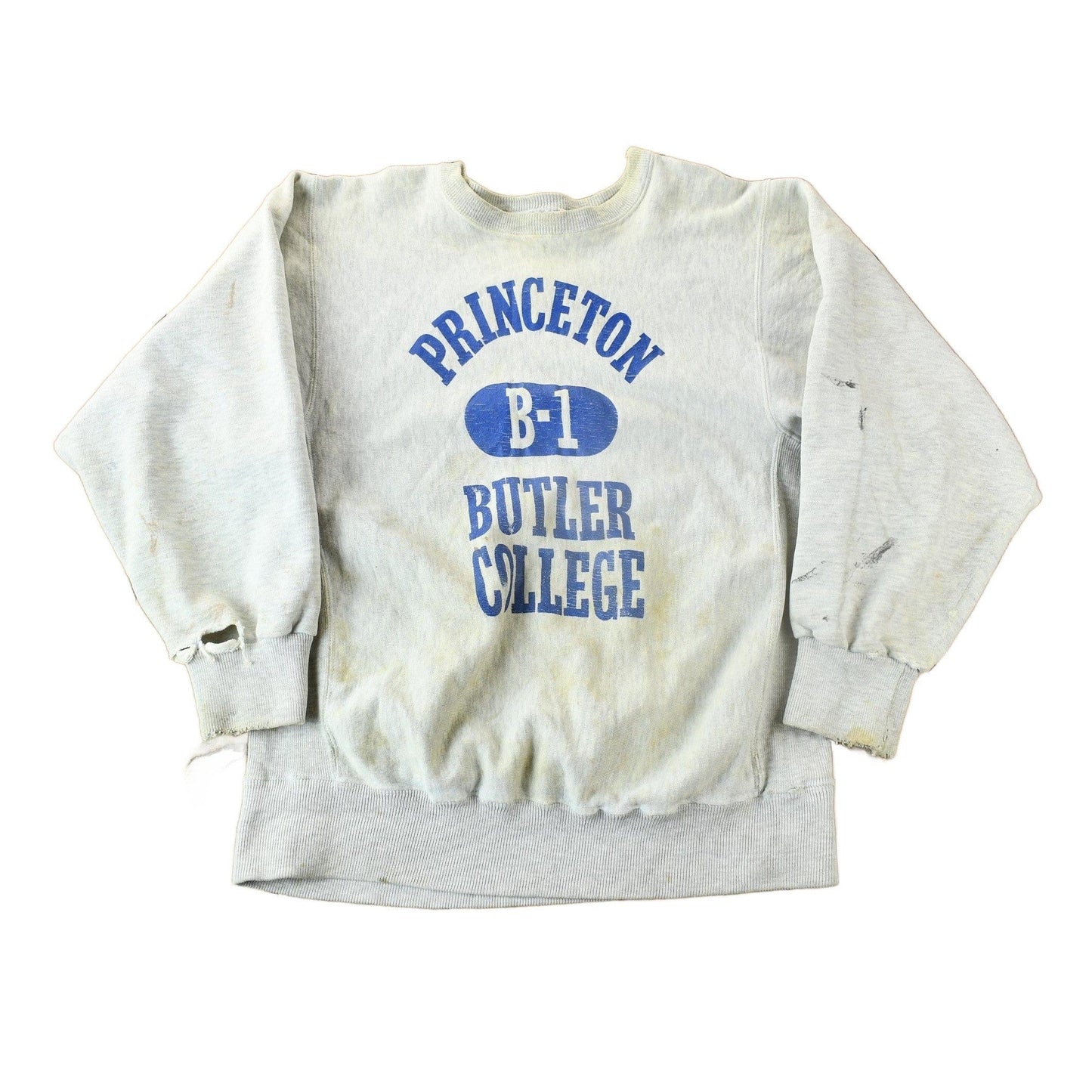 Vintage 1990s Princeton B-1 Butler College Collegiate Crewneck Men's Large from propervintagecanada