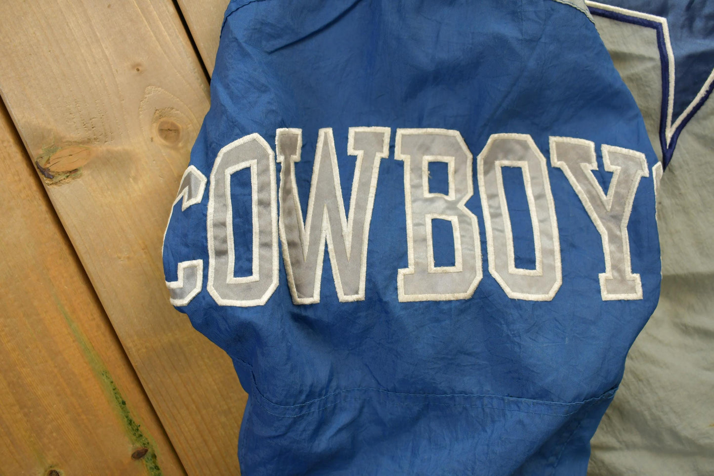Vintage 1990s Pro Line Dallas Cowboys Windbreaker Jacket Men's 2XL from propervintagecanada