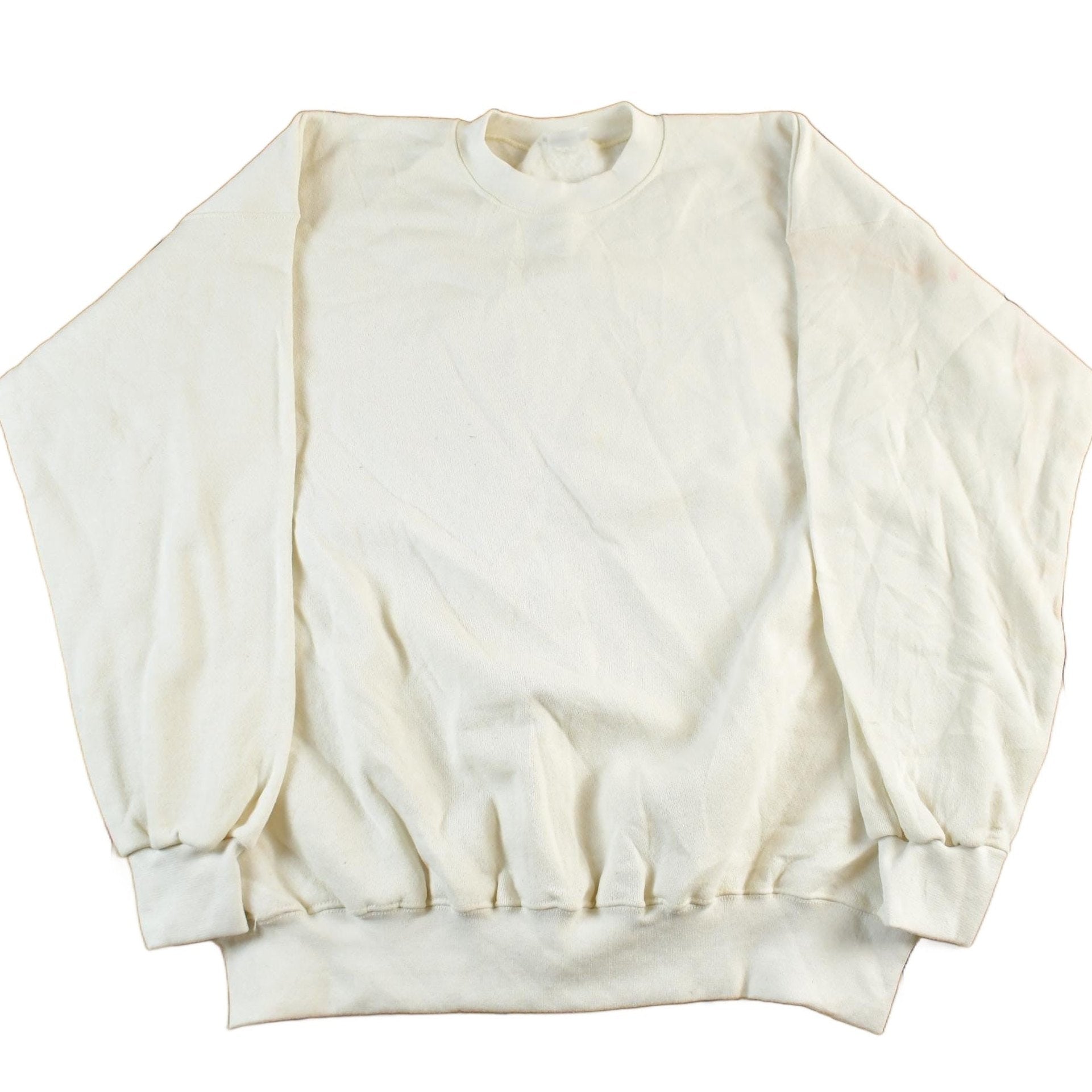 Vintage 1990s Pro Spirit Blank Basic Crewneck Sweatshirt Men's 2XL from propervintagecanada