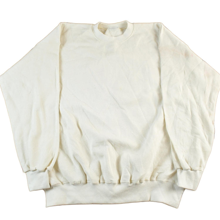 Vintage 1990s Pro Spirit Blank Basic Crewneck Sweatshirt Men's 2XL from propervintagecanada