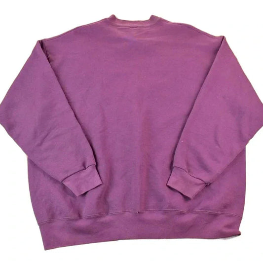 Vintage 1990s Pro Spirit Blank Crewneck Sweatshirt Men's 2XL from propervintagecanada