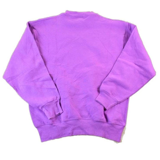 Vintage 1990s Pro Spirit Blank Purple Crewneck Sweatshirt Men's Medium from propervintagecanada