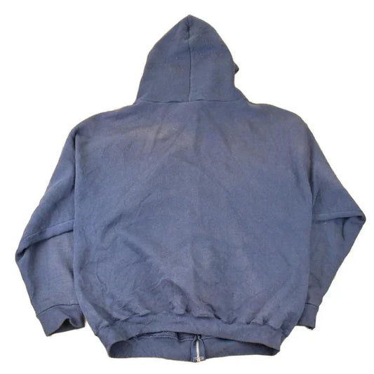 Vintage 1990s Pro Spirit Zip Up Blank Hoodie Sweatshirt Men's L from propervintagecanada