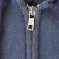 Vintage 1990s Pro Spirit Zip Up Blank Hoodie Sweatshirt Men's L from propervintagecanada