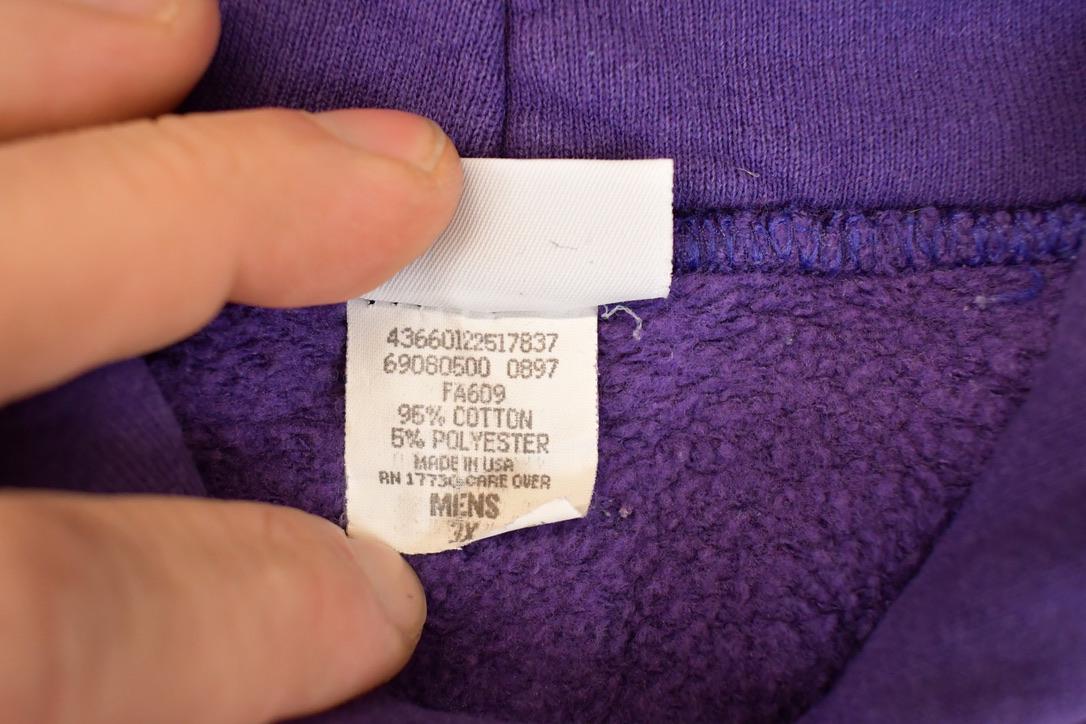 Vintage 1990s Prospirit Blank Heavyweight Hoodie Sweatshirt Men's XXL from propervintagecanada