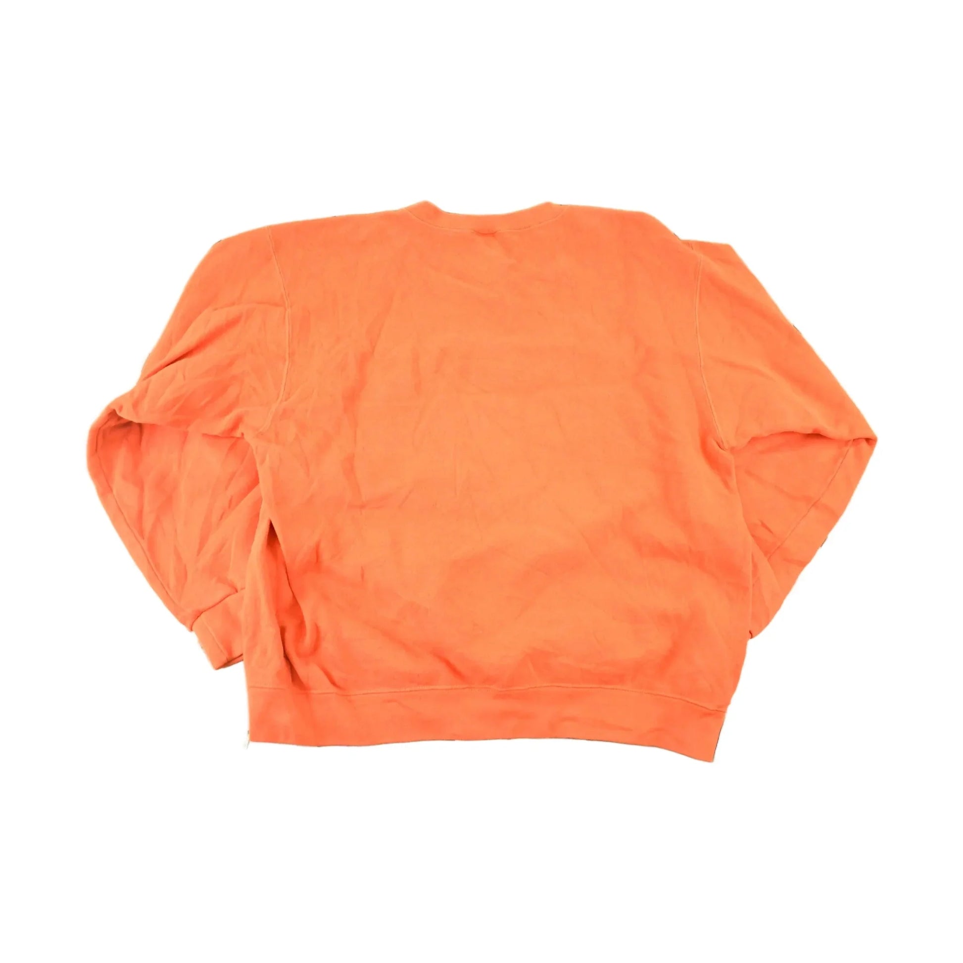 Vintage 1990s Prospirit Blank Orange Souvenir Crewneck Sweatshirt Men's L from propervintagecanada