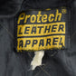 Vintage 1990s Protech Leather Apparel Biker Jacket Men's Medium from propervintagecanada
