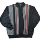 Vintage 1990s Protegee Collection Knit Striped Collared Sweater Men's 2XL from propervintagecanada