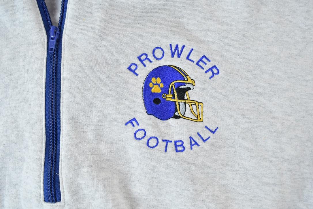 Vintage 1990s Prowler Football University Crewneck Sweatshirt Men's 2XL from propervintagecanada