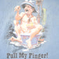 Vintage 1990s Pull My Finger Funny Grandpa Souvenir Travel T-Shirt Men's XL from propervintagecanada