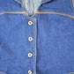 Vintage 1990s Pulse Denim Cowgirl Vest Women's XS from propervintagecanada