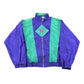 Vintage 1990s Puma Abstract Full Zip Windbreaker Jacket Women's Medium from propervintagecanada