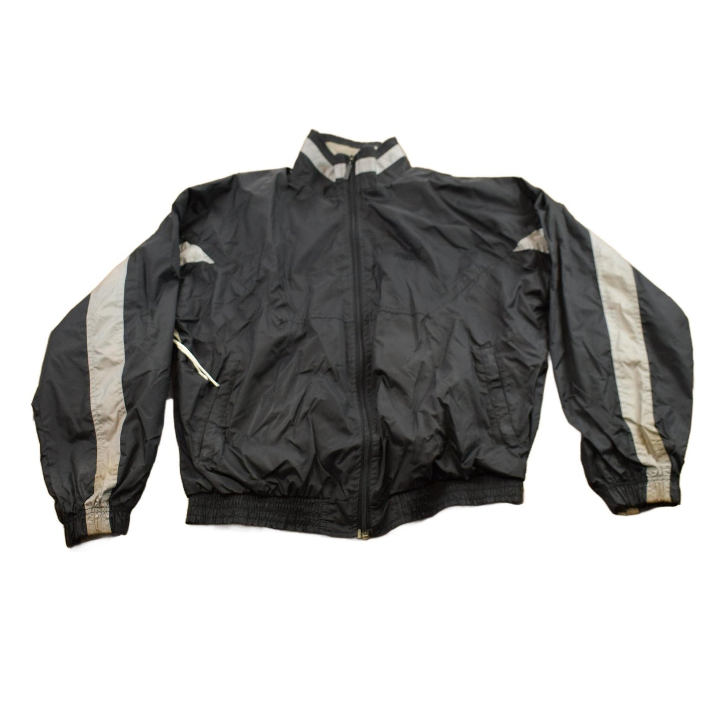 Vintage 1990s Puma Full Zip Windbreaker Jacket Men's XL from propervintagecanada