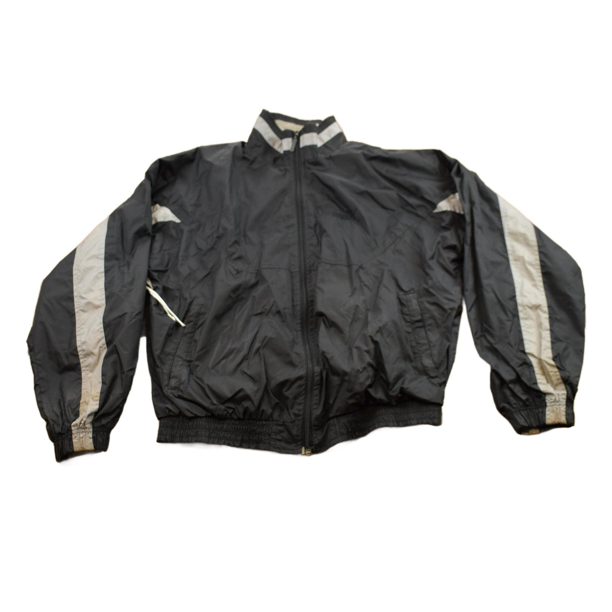 Vintage 1990s Puma Full Zip Windbreaker Jacket Men's XL from propervintagecanada