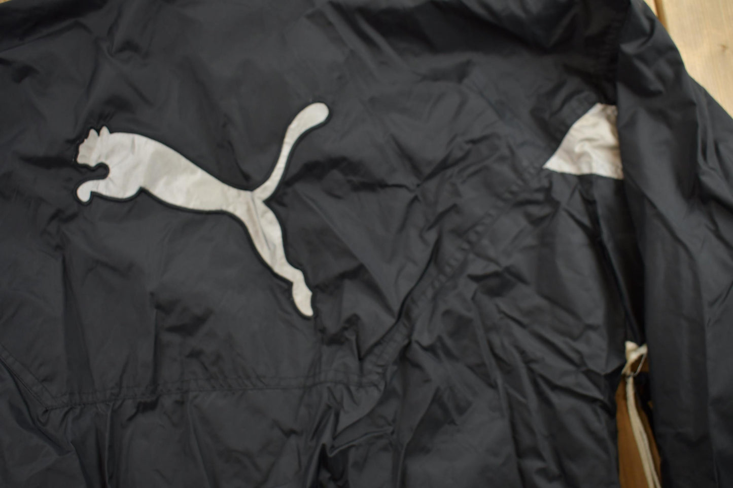 Vintage 1990s Puma Full Zip Windbreaker Jacket Men's XL from propervintagecanada