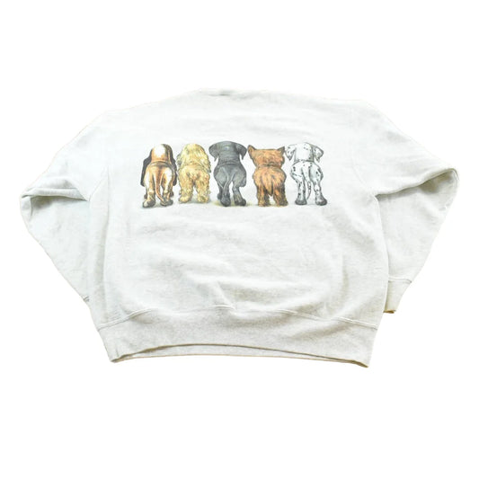 Vintage 1990s Puppies Animals Crewneck Sweater Mens L from propervintagecanada
