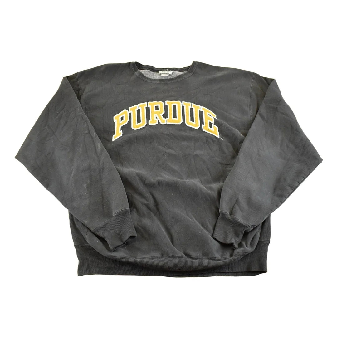 Vintage 1990s Purdue Crossgrain University Crewneck Sweatshirt Men's L from propervintagecanada