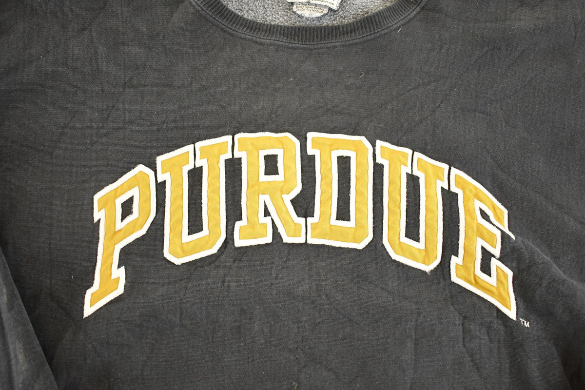 Vintage 1990s Purdue Crossgrain University Crewneck Sweatshirt Men's L from propervintagecanada