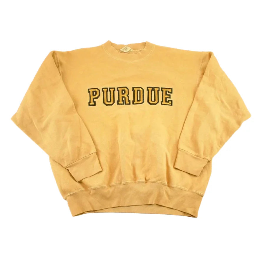 Vintage 1990s Purdue University Crewneck Sweatshirt Men's L from propervintagecanada
