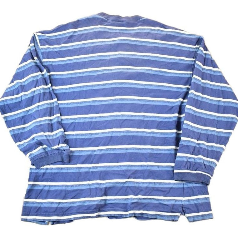 Vintage 1990s Pure Products Striped Grunge Crewneck Sweatshirt Mens L from propervintagecanada