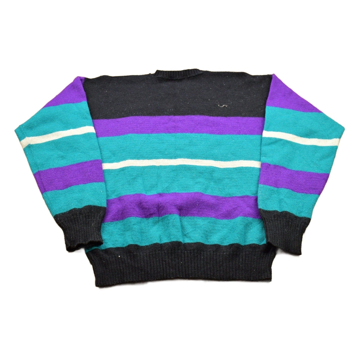 Vintage 1990s Puritan Knitted Scottish Yarn Crewneck Sweater Men's XL from propervintagecanada