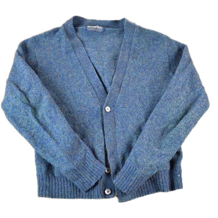 Vintage 1990s Puritan Wool Knit Perfect Mild Distress Cardigan Sweater  S from propervintagecanada