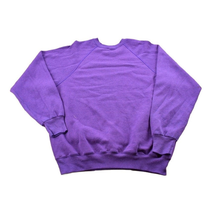Vintage 1990s Purple Blank Crewneck Sweatshirt Men's S from propervintagecanada