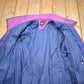 Vintage 1990s Purple Full Length Down Fill Puffer Jacket Women's XS from propervintagecanada