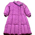 Vintage 1990s Purple Full Length Down Fill Puffer Jacket Women&