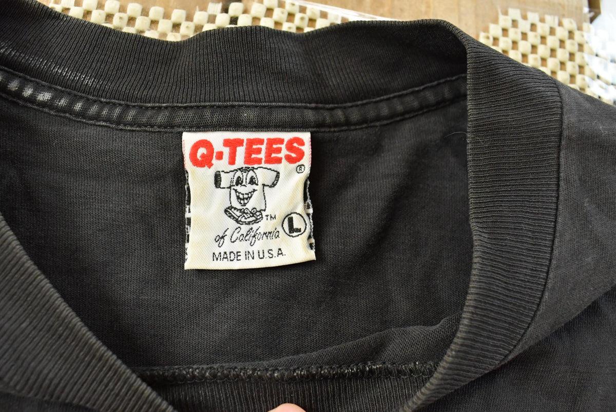 Vintage 1990s Q-Tees African Women Poem Art Print T-Shirt Men's L from propervintagecanada