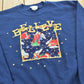 Vintage 1990s Quacker Factory Believe Angels Crewneck Sweatshirt Men's M from propervintagecanada