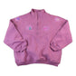 Vintage 1990s Quarter Zip Floral Embroidered Outdoorsman Crewneck Sweatshirt Women's M from propervintagecanada