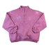 Vintage 1990s Quarter Zip Floral Embroidered Outdoorsman Crewneck Sweatshirt Women&