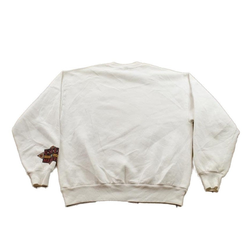 Vintage 1990s Queen of Hearts Crewneck Sweatshirt Men's M from propervintagecanada