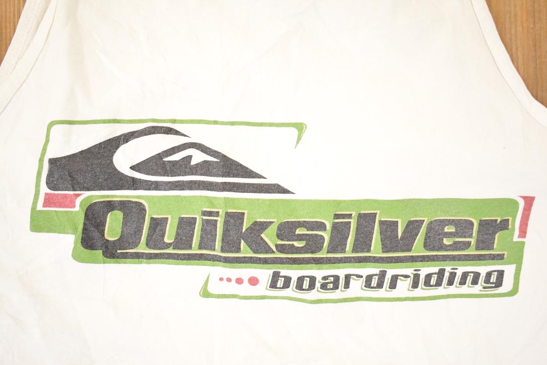 Vintage 1990s Quicksilver Souvenir Boarding Tank Top Men's M from propervintagecanada