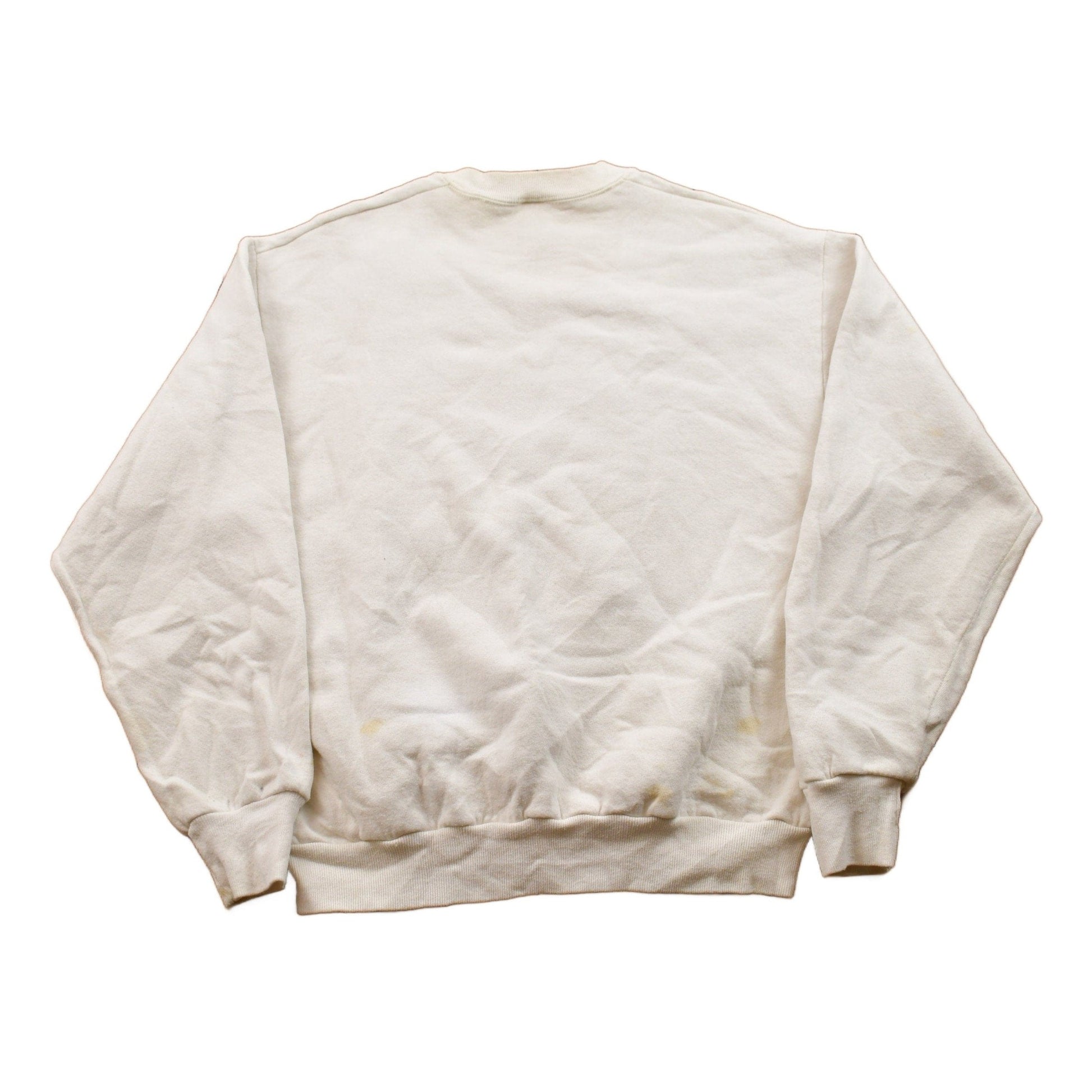 Vintage 1990s Quilting Theme Crewneck Sweater Men's XS from propervintagecanada