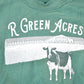 Vintage 1990s R Green Acres Cow Crewneck Sweatshirt Mens L from propervintagecanada
