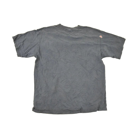 Vintage 1990s Rackarchy AOp Skulls Souvenir T-Shirt Men's L from propervintagecanada