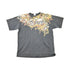 Vintage 1990s Rackarchy AOp Skulls Souvenir T-Shirt Men&