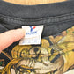 Vintage 1990s Rackarchy AOp Skulls Souvenir T-Shirt Men's L from propervintagecanada