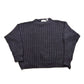 Vintage 1990s Rafferty Blank Knitted Crewneck Sweater Men's S from propervintagecanada