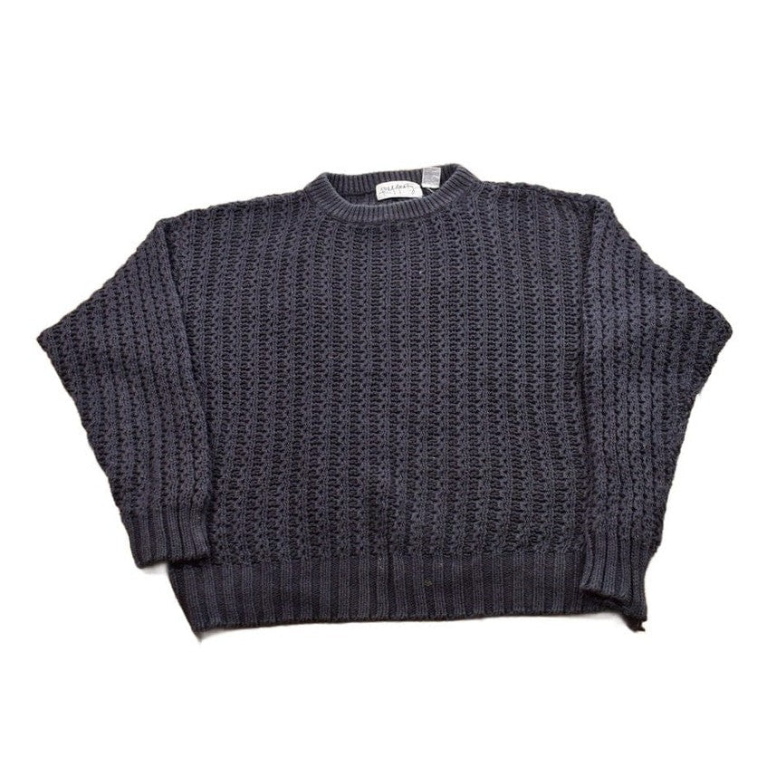 Vintage 1990s Rafferty Blank Knitted Crewneck Sweater Men's S from propervintagecanada