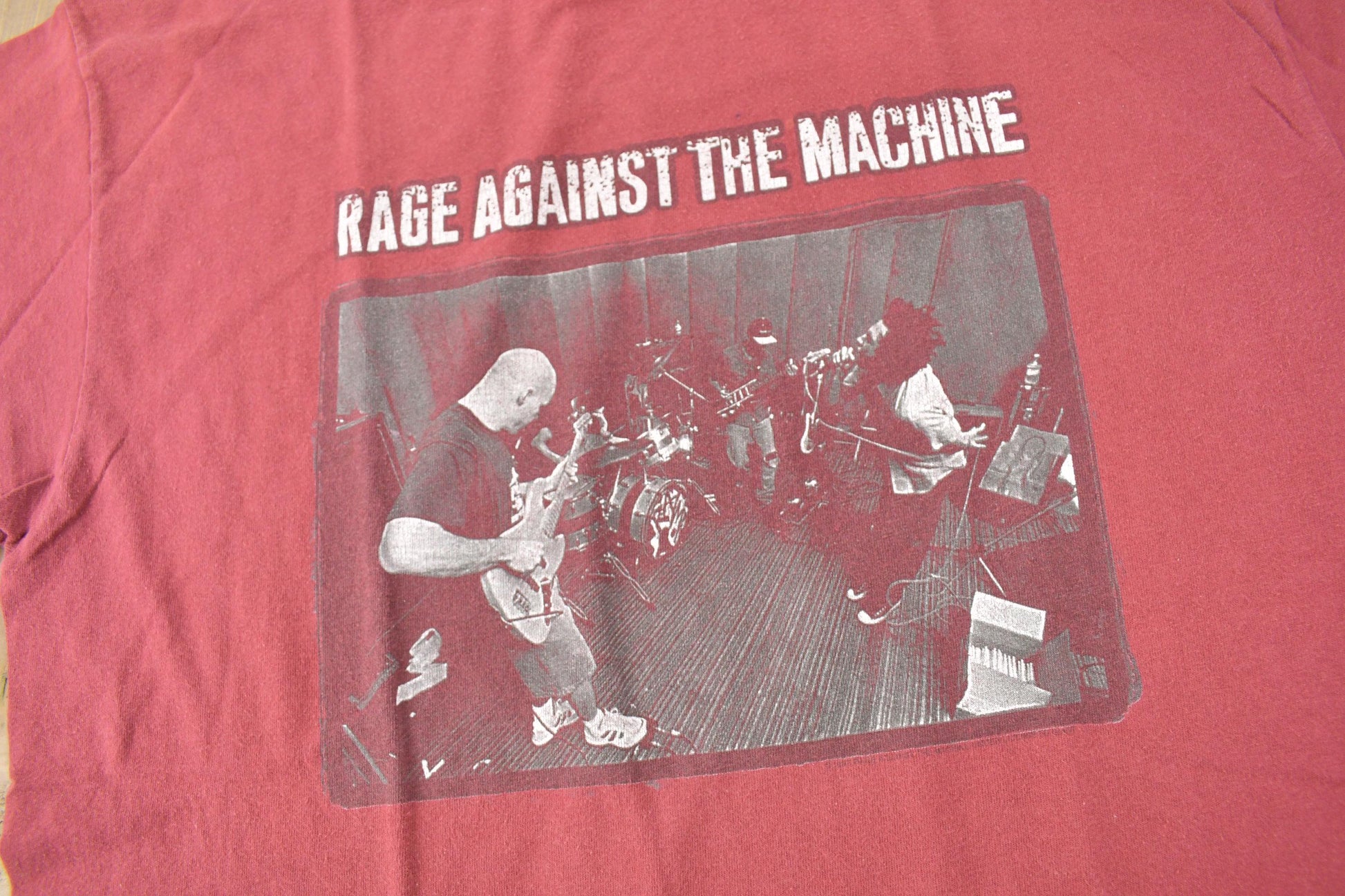 Vintage 1990s Rage Against The Machine Graphic Band T-Shirt Men's Large from propervintagecanada
