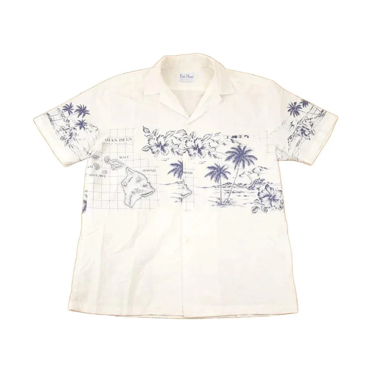Vintage 1990s Rai Nam Hawaiian Button Up Shirt Men's XL from propervintagecanada