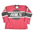 Vintage 1990s Rails USA Embroidered Hockey Jersey Mens XXL / Made In USA / 90&
