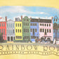 Vintage 1990s Rainbow Row Charleston SC Graphic Print Crewneck Sweatshirt Mens L from propervintagecanada