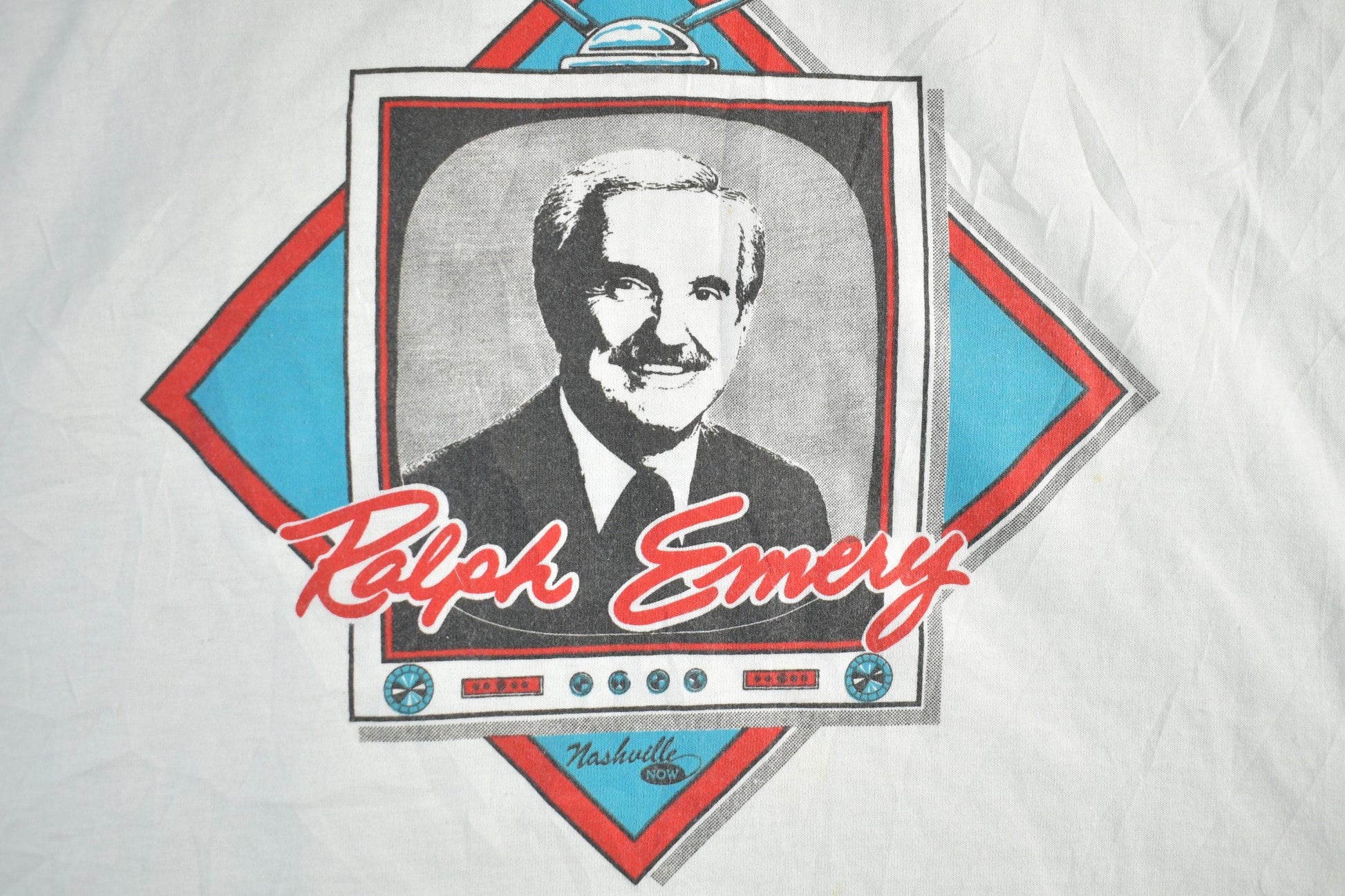 Vintage 1990s Ralph Emery Graphic T-Shirt Men's XL from propervintagecanada