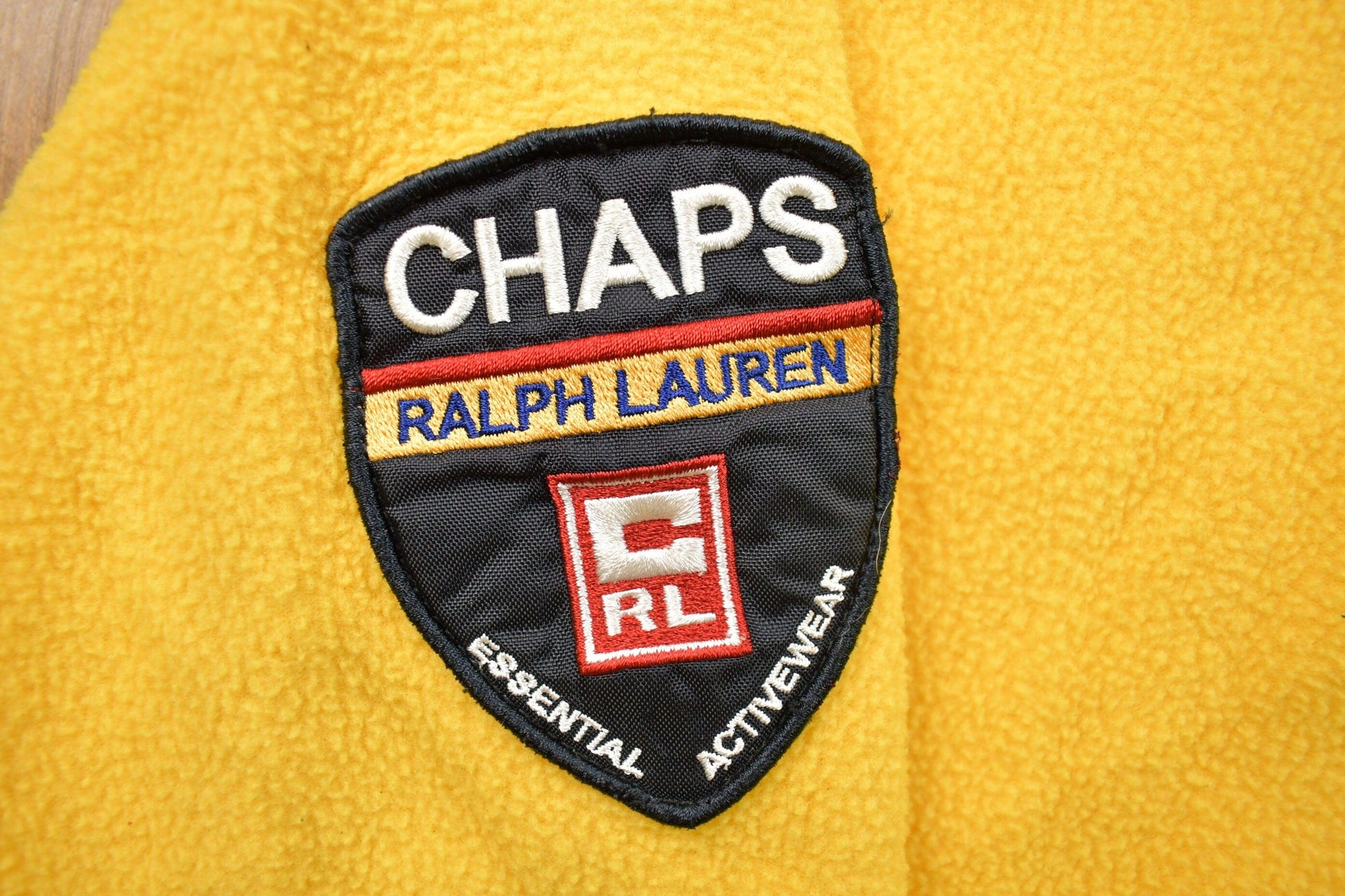 Vintage 1990s Ralph Lauren Chaps Fleece Sweater Men's Medium from propervintagecanada